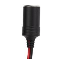 thumbnail image 3 of Apuakthei Adaptador de batería para encendedor de cigarrillos, 12 AWG, 3,3 mm2, enchufe hembra para sujetar un cable de extensión de 30 A, 3 of 5