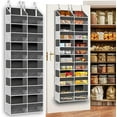 thumbnail image 1 of Over the Door Organizer s Extra Large Behind Door Storage of Compartments lbs Weight Capacity Over Door Organizer Door Hanging Organizer for Closet Diaper Organizer Room, 1 of 7