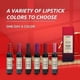 thumbnail image 4 of Red Wine Bottle Lip Glaze Dye Lip Liquid Lip Gloss Moisturizing No Fading Red Wine Bottle Lipstick Makeup Velv, 4 of 5