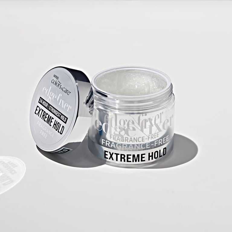 2 pack) KISS Colors & Care Edge Fixer Extreme Hold Hair Gel, 3.38