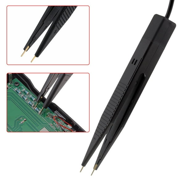 SMD Inductor Test Clip Meter Probe Tweezers LCR Test Pen For Resistor Multimeter Capacitor Test Clip Multimeter Probe