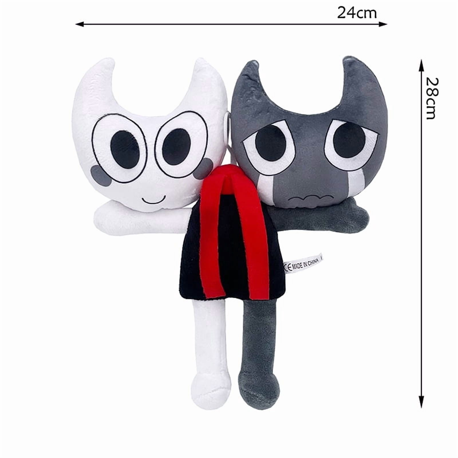 22-33cm Dandy's World Plush Set: Game Character Goob, Boxten, Flower Cat & Bunny Stuffed Toy Pillow for Fans
