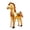 🍒 Gold_Base#3992, variant on Inflatable Horse Balloon Party Decoration - Plastic Air-Filled Animal Balloon, Festive Event Decor, Reusable Celebration Prop, Birthday Party Ornament