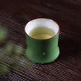 thumbnail image 3 of Ceramic Kung Fu Tea Tasting Cup, Imitation Green Glazed Small Tea Cup for Tea Ceremony, Vintage Tea Lover Cup, 1-Pack, 3 of 5