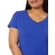 thumbnail image 3 of Camiseta Hanes X-Temp con cuello en V Deep Royal XL, 3 of 6