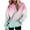 Green, variant on fartey Plus Size Hoodies for Women Oversized Gradient Print Kangaroo Pocket Sweatshirts Baggy Fit Long Sleeve Warm Cozy Pullover Shirt with Fleece Liner, S-5XL