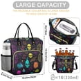 thumbnail image 5 of Neon Halloween Pattern Womens Lunch Box for Work,Insulated Large Lunch Bag for Tween and Teen,Loncheras Para Mujer,Leakproof Adult Lunch Bag for Work,Beach,Travel,Picnic,Camping, 5 of 7