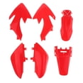 thumbnail image 3 of DYNWAVECA Carénage en Plastique ABS pour CRF50-125CC, Carénage Robuste S - Rouge, 280mm, 3 of 10