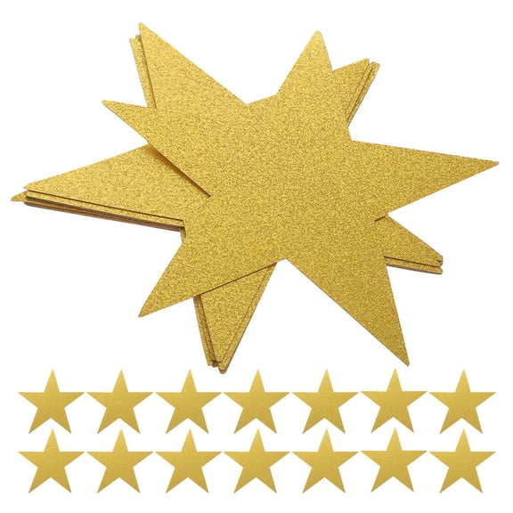 SEWOART Paper Star Cutouts for Classroom Bulletin Boards and Educational Decorations