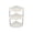 3-Tier White, variant on Hyknon 2-Tier Corner Counter Organizer, Counter Organizer Desktop Organizer, Bathroom Countertop Spice Rack, Triangular Corner Shelf, Countertop Storage Shelf for Kitchen Living Room Bedroom, White
