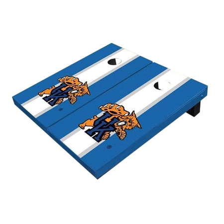Skip's Garage Kentucky White Solid Wood Cornhole Board Set