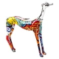 thumbnail image 2 of Graffiti Art - Estatua de Perro Doberman Multicolor para Decoración de, 2 of 8