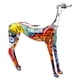 thumbnail image 2 of 3 X Graffiti Art Multicolor Doberman Dog Estatua Decoración de Estar Ornamento Baoblaze Estatua de Doberman, 2 of 8