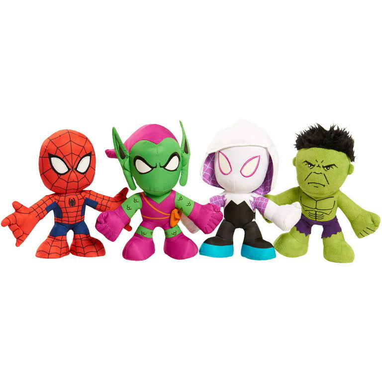 30cm Disney Avengers Spiderman Anime Plush Toys Gwen Friends