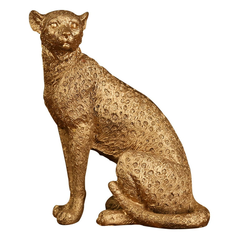 Sitting Cheetah Statue Bronze Cheetah Sculpture Art Deco Bronze Sculpture  Animal Wildlife Sculpture Sitting Jaguar Sculpture Animal Art Deco -   Canada