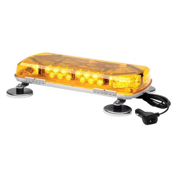 Whelen Engineering WHEMC16MA 16 in. Century Series Magnetic Mount Amber Mini Emergency LED Light Bar