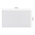 thumbnail image 3 of REGALWOVEN Rustic Placemats Set of 6 Cotton and Linen Placemats for Dining Table Decor Indoor Outdoor Kitchen Table Mat White 20*12in, 3 of 6