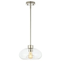 SAFAVIEH Wessley LED Clear Glass Pendant Light with Clear Shade