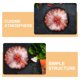 thumbnail image 3 of Plato japonés para servir sushi, plato de sashimi, cocina molecular, plato de sushi helado, bandeja de sashimi, plato para servir sushi, plato de salmón para restaurante en casa, 3 of 8
