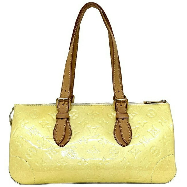 Pre-Owned Louis Vuitton Handbag Rosewood Avenue Yellow Beige