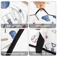 thumbnail image 6 of Baseballs and Jerseys White Pattern Teens Toddler Nap Mat with Pillow, Sleeping Mat Bag for Preschool Daycare 51"x22", 6 of 6