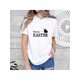thumbnail image 1 of Women's Easter Bunny Graphic T-Shirt - Casual Gray Short Sleeve Tee with "Happy Easter" Lettering, Breathable Blend, Soft and Lightweight, Perfect for Spring Fashion, Spring Fashion Top|Trendy Casual, 1 of 6