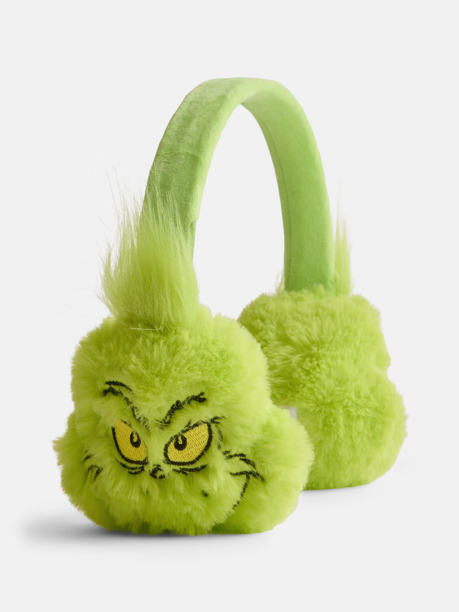 Justice Girls x Dr. Seuss' The Grinch Faux Fur Earmuffs, Green