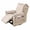 Light Brown, variant on TOPCHANCES Recliner Chair Cover, Small Recliner Slipcover for Dogs Seat Width to 23 Inch, Cooling Ice Silk Amrchair Protector Covers, Gray