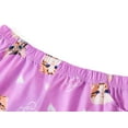 thumbnail image 5 of Beezizac Trendy Cute Cat Pajamas for Big/Teen Girls 2-Piece Soft Tank Top & Shorts PJ Jammies Set Size 18, 5 of 7