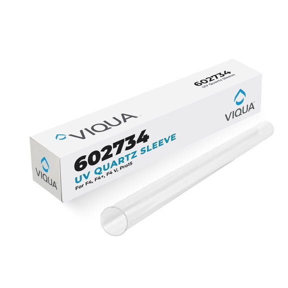 VIQUA 602734 Replacement Quartz Sleeve for UV Lamp 602807, F/Plus, F4/Plus Water Purification Systems, Genuine OEM