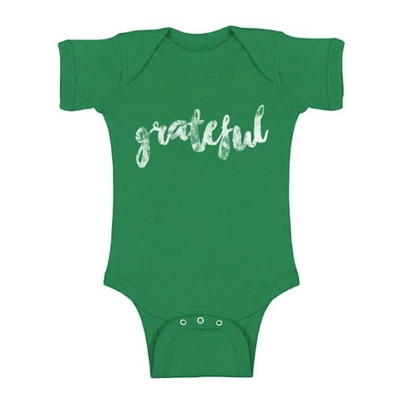 

Awkward Styles Happy Thanksgiving Baby Bodysuit Grateful Romper