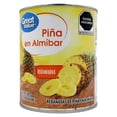 thumbnail image 1 of Piña en almíbar Great Value rebanada 800 g, 1 of 5