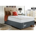thumbnail image 2 of Skirt Utopia Bedding, doble, suave, cuádruple, plisado, gris, 2 of 7
