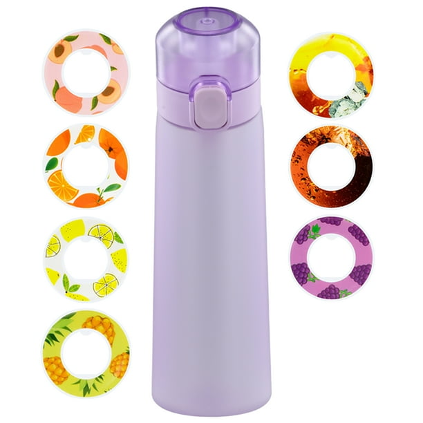 Aromática 650 Ml A Prueba Fugas 7 Cápsulas Sabor para Al Aire Libre (púrpura)