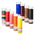 thumbnail image 5 of MagicLight Religious Candles 9.6 oz - Clear Glass Jar, Unscented Black Wax, 5 of 7