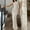 Beige, variant on Women's One Shoulder Dress, Elegant Evening Dress with Adjustable Sash and Backless Slit Design, Casual Long Party Dress for Women