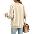 thumbnail image 5 of Yungyresw Womens Sweatshirts 9/11 Memorial V Neck T Shirt 25th Anniversary Never Forget Patriotic Graphic Tee Long Sleeve Tops, 5 of 5