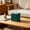 Green, variant on Cififendec Vertical Striped Square Tissue Box Cover, 5.51", Faux Leather Minimalist Decor Napkin Holder for Living Room Coffee Table Bedroom Bathroom