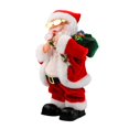 thumbnail image 1 of Juguete eléctrico de Papá Noel Gfilay con vientre y pies temblorosos, muñeco Musical de Navidad para cantar y bailar, regalo de Navidad, 1 of 5