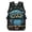 Blue Owl, variant on Galaxy Tractor Print Children'S Backpack Comfortable Polyester Kids Bookbag with Multiple Pockets for Elementary Primary Middle School Back to School Gifts