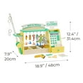 thumbnail image 3 of Teamson Kids My Little Helper Fishing Shop with 26 PC Accessory Set, Cash Register & Scanner, Wooden Pretend Play for Ages 3+, 3 of 13