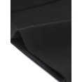 thumbnail image 5 of Pantalones de cintura alta para mujer Allegra K pantalones de Trabajo Informales de Longitud Completa Rectos con cremallera lateral Elástica Negro XL, 5 of 5