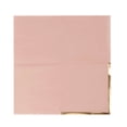 thumbnail image 6 of Balsa Circle 50 Dusty Rose Disposable 2 Ply Soft Dinner Cocktail Paper Napkins Gold Foil Edge Party Events Tableware Decorations, 6 of 8