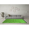 thumbnail image 3 of Ahgly Company Indoor Square Oriental Green Traditional Area Rugs, 8' Square, 3 of 4