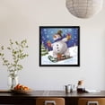 thumbnail image 5 of Snowman, Scenic Seasons Framed Art Print Wall Art by DBKArt Licensing Sold by Art.Com, 5 of 5