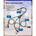 thumbnail image 4 of Cable de extensión para exteriores DEWENWILS, divisor 1 a 3, 12 pies, 13 A, 125 V, 4 of 7