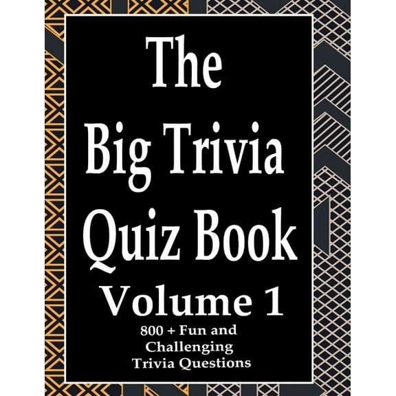 The Big Trivia Quiz Book, Volume 1 (Paperback)