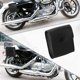 thumbnail image 2 of Motocicleta Alforja Manillar Bolsas Negro 6.30''x3.54''x7.28'', 2 of 10