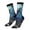 3 Black, variant on Underwater Dolphin Crew Socks for Men & Women, Breathable Casual Athletic Ankle Socks
