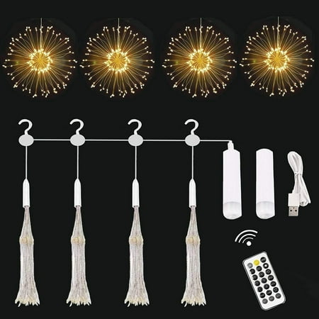 

HIBRO Light Christmas Fire-works Lights LED Light Fa-iry Hanging Fai-ry Lights LED light